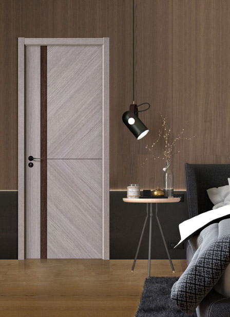 鑫顺来X-2608雕花拼贴叉色烤漆门