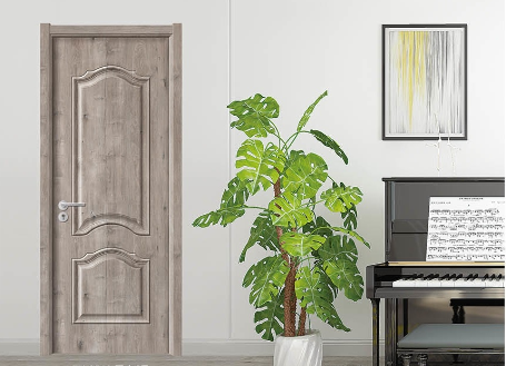 厂价直销鑫顺来X-4017零度平开实木烤漆门