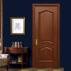 厂价直销鑫顺来X-6003平开外扣实木烤漆门