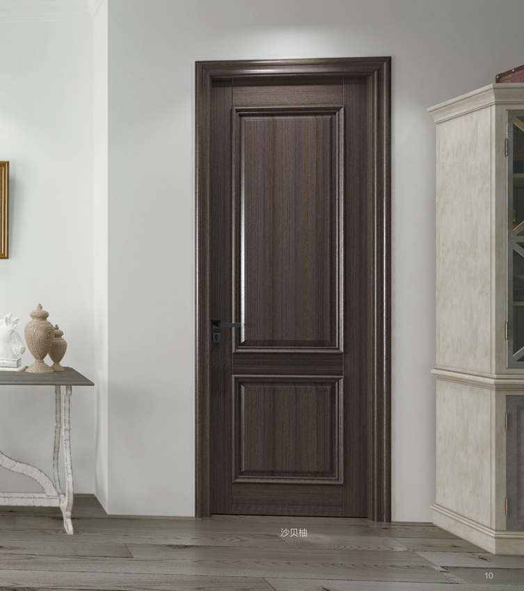 厂价直销鑫顺来X-6041平开外扣实木烤漆门