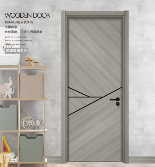 厂价直销鑫顺来X-9008平开零度环保无漆门